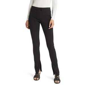 Rag & Bone Black Sz 8 ICONS Rebecca Ankle Zip Slim Leg Pants $350 Flattering